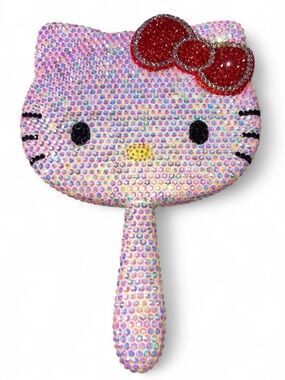 Hello Kitty Rhinestone Vanity Handheld Mirror